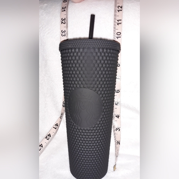 Disneyland Black Matted Studded Diamond Starbucks Tumbler Limited Edition - Picture 8 of 10